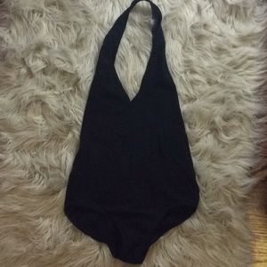 American apparel halter bodysuit